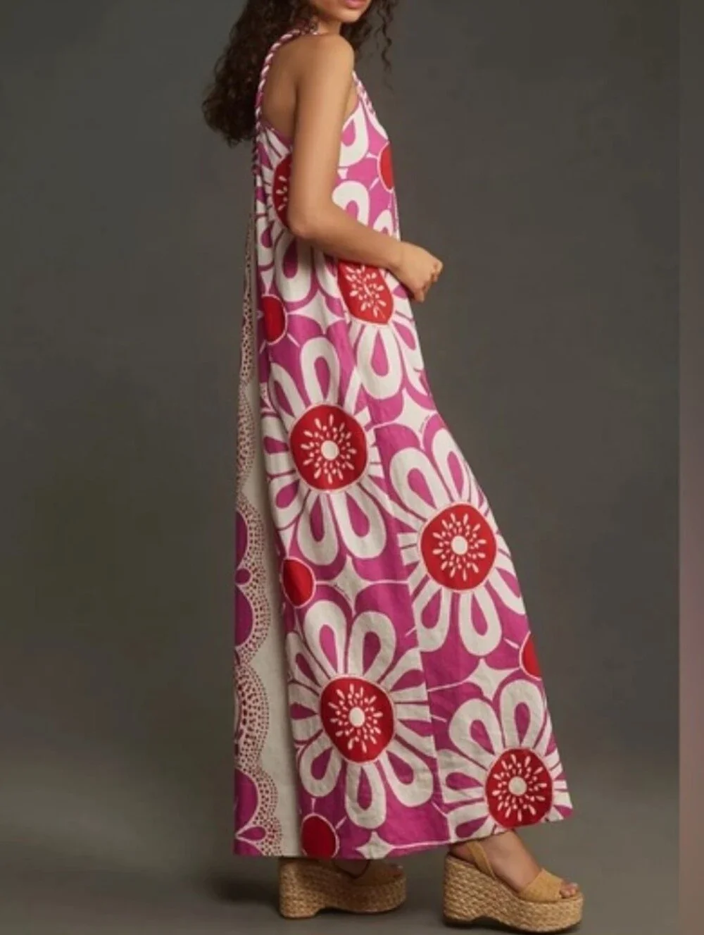 Farm Rio Maia Floral Jumpsuit XS
